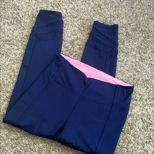 Lilly Pulitzer Blue and Pink Leggings